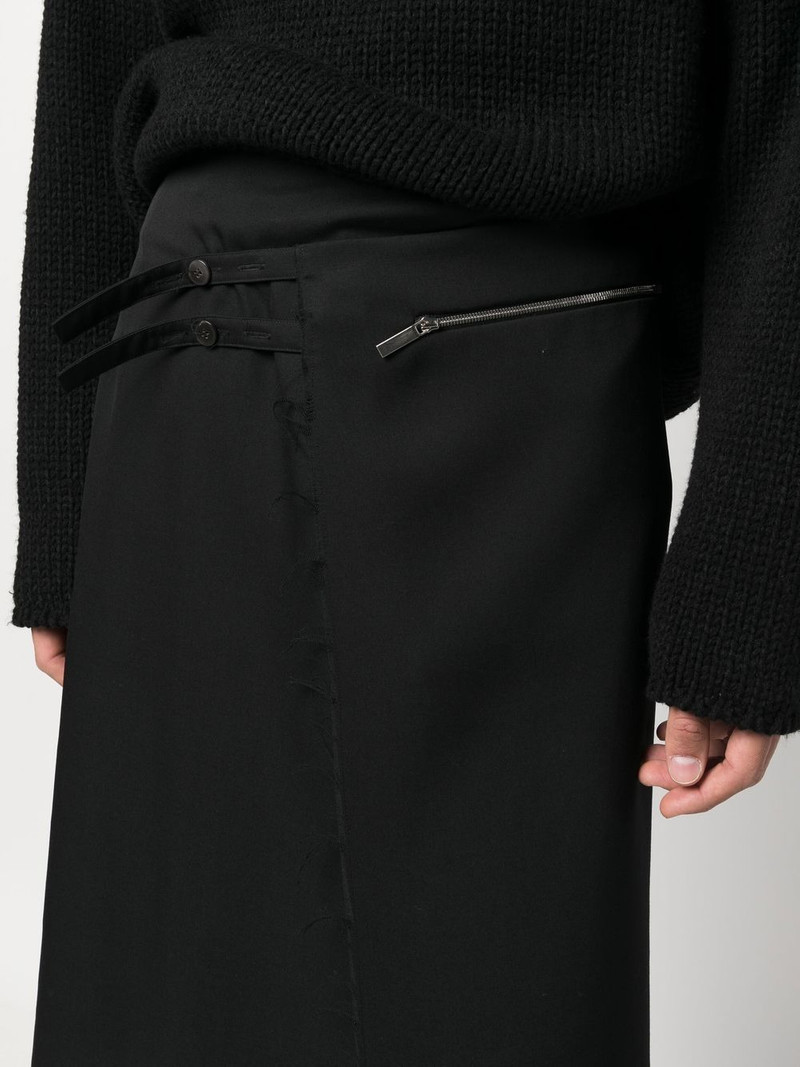 asymmetric wrap skirt 5