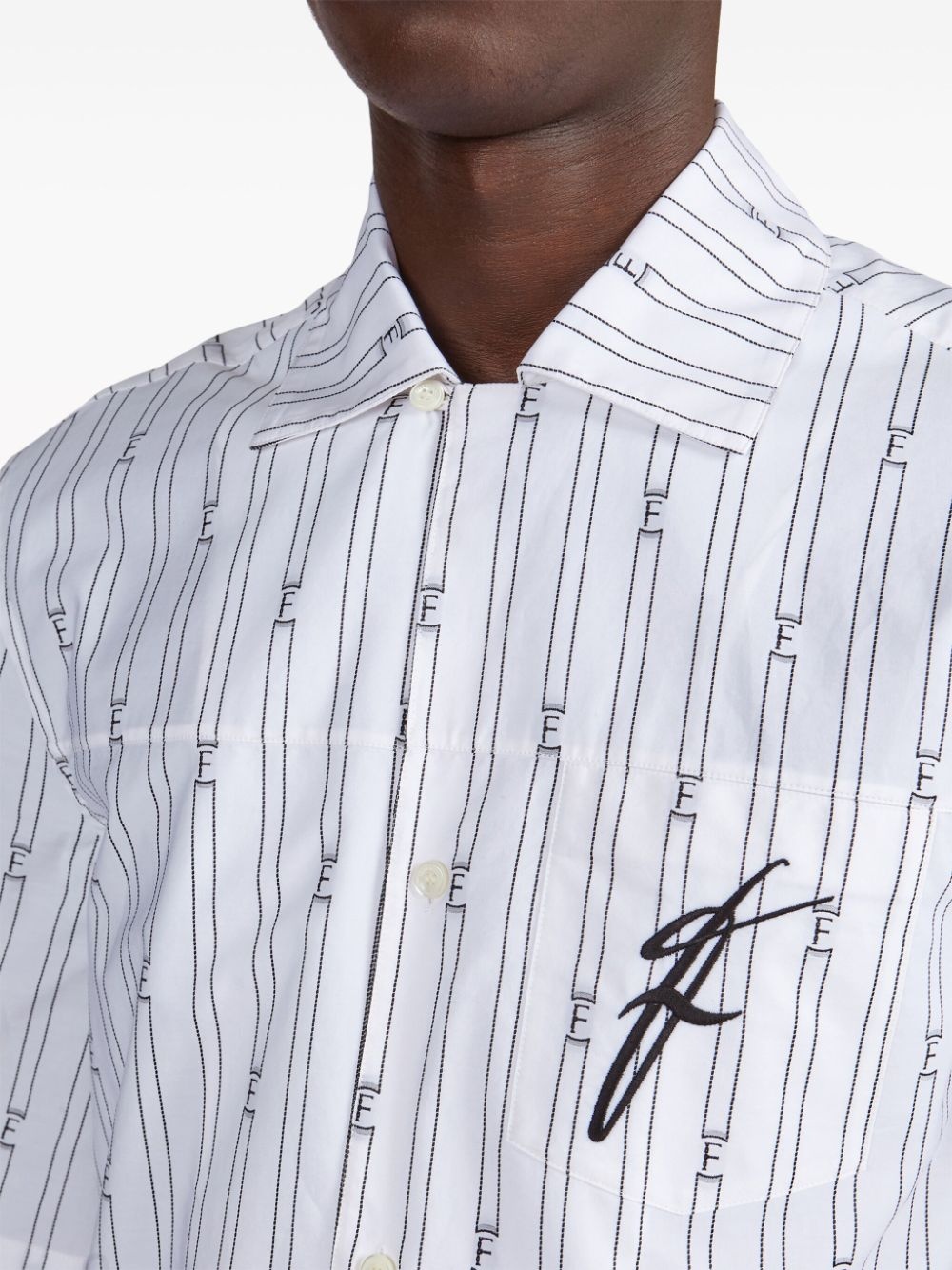 logo-print short-sleeve shirt - 5