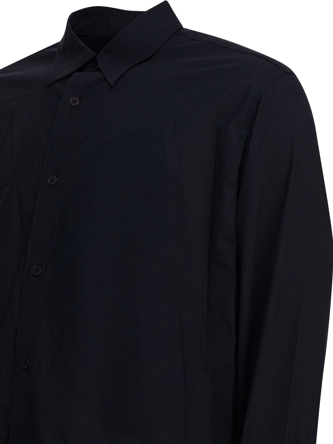 Tropical Wool Shirt Shirts Blue - 4