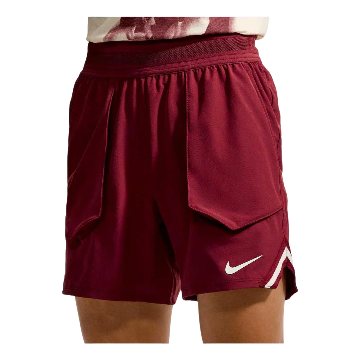 Nike Court Slam x Jannik Sinner UV Dri-Fit Tennis Shorts Asia Sizing 'Tram Red' IM5777-677 - 1