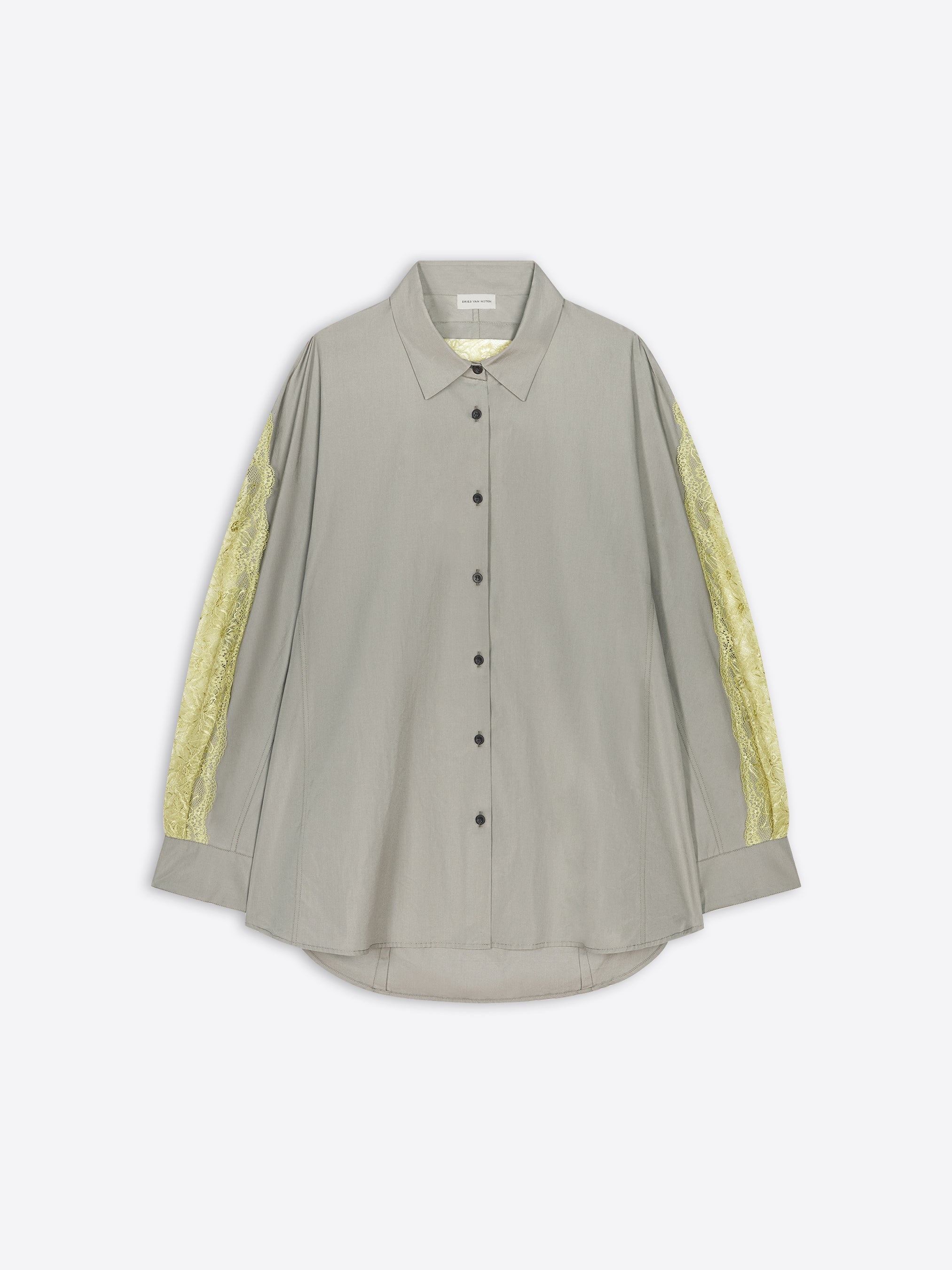 LACE COCOON SHIRT - 1