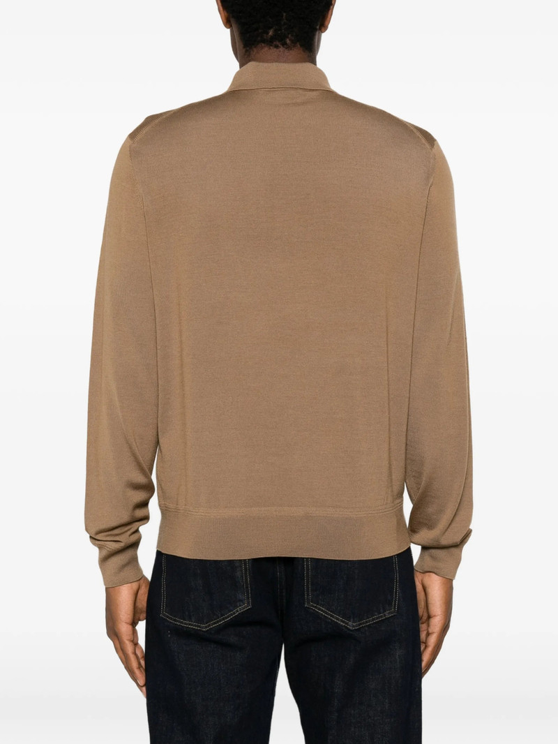 TOM FORD Tom Ford Long-sleeve Polo Shirt outlook