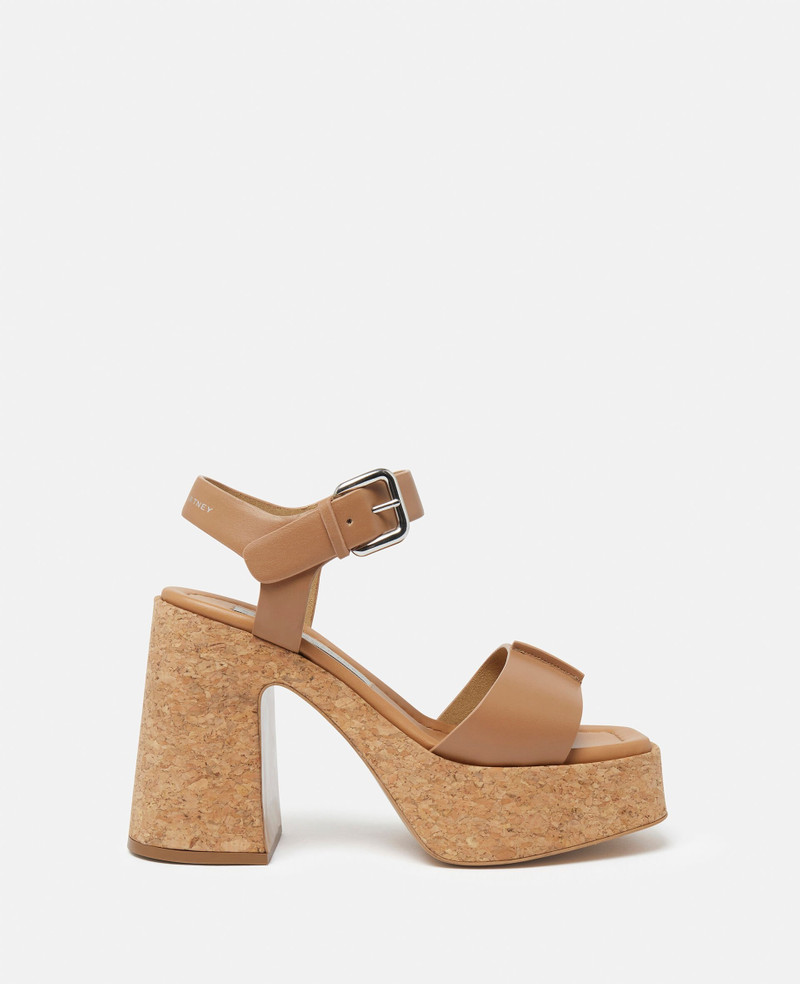 Skyla Buckled Platform Sandals 1