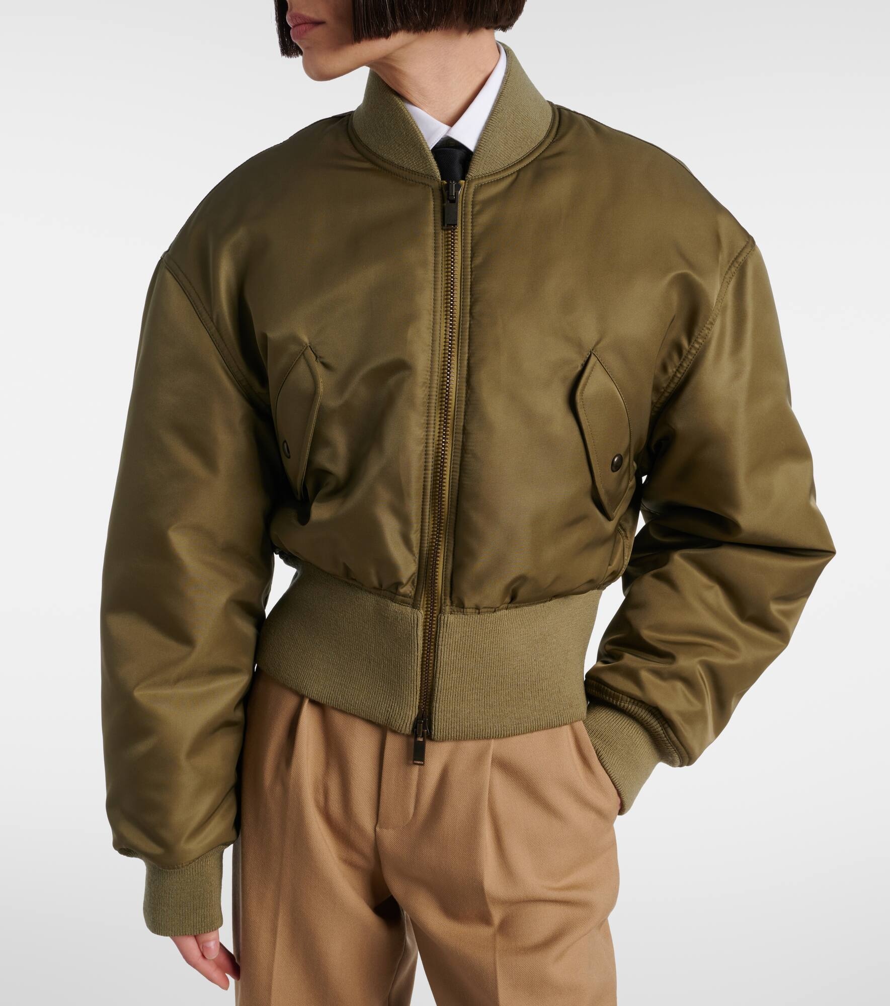 Padded bomber jacket - 5