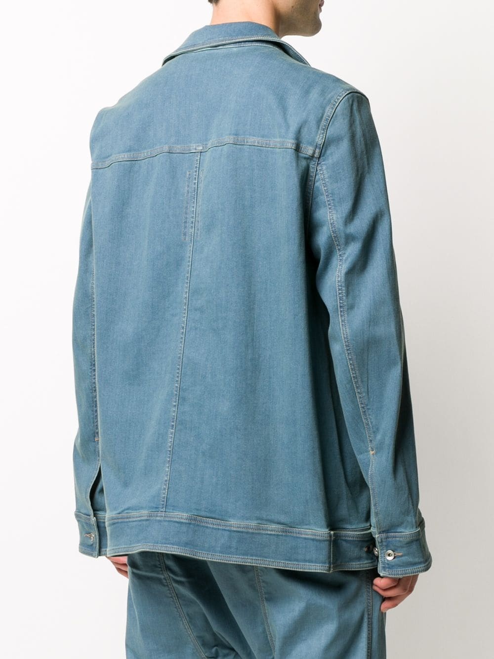 oversized denim jacket - 4