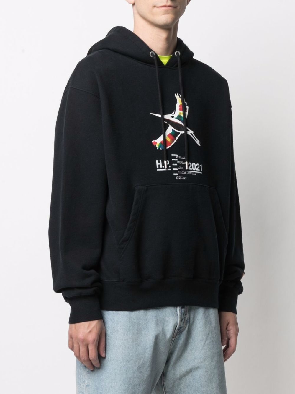 Rainbow logo hoodie - 3