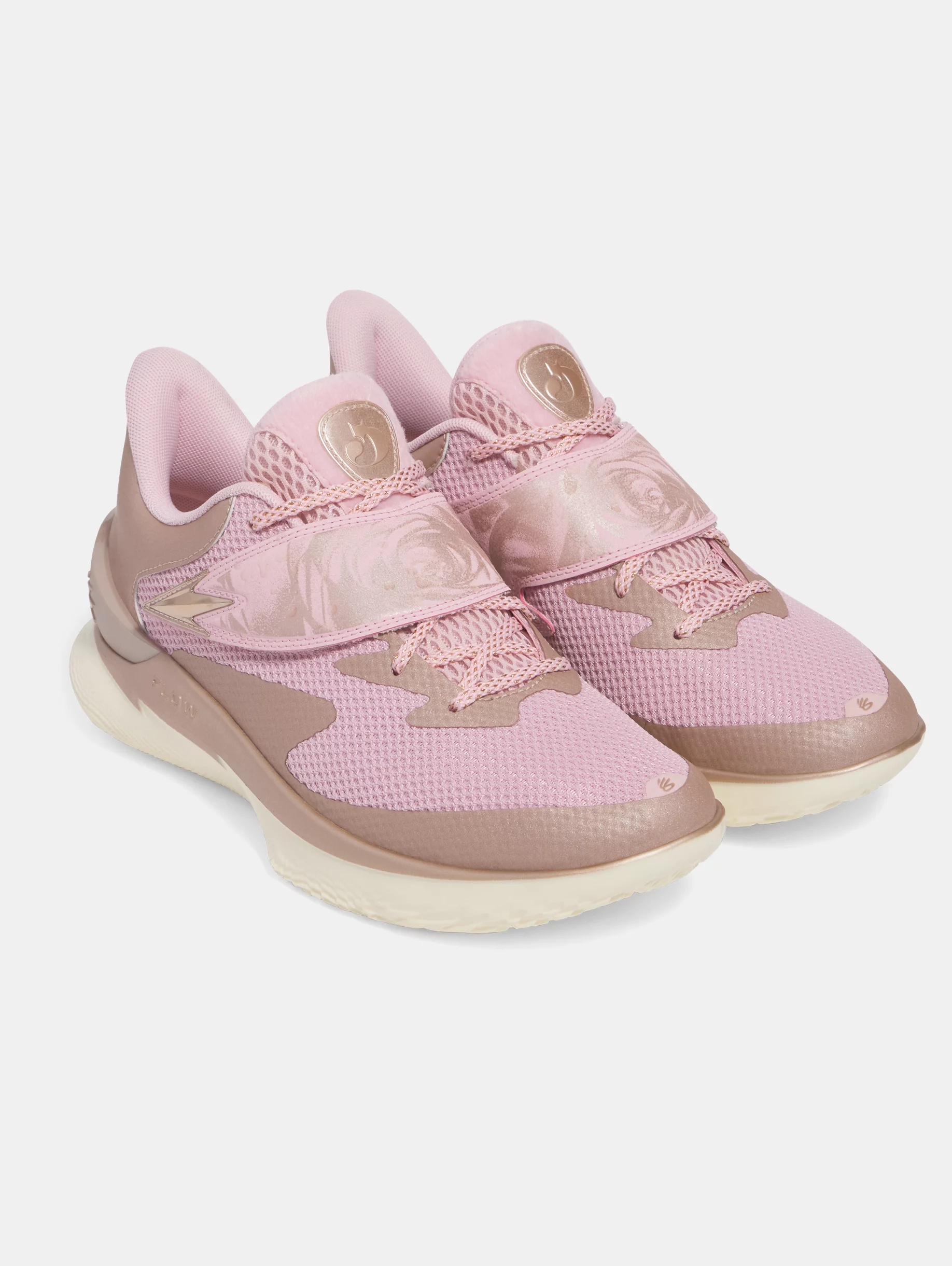 Unisex Curry Fox 1 'Reign Rose' Basketball Shoes - 5