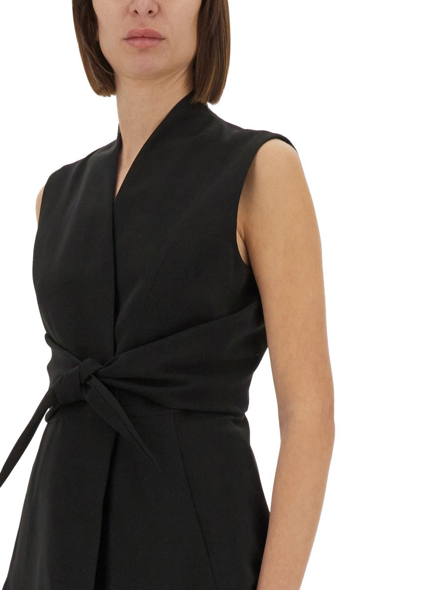 Rick Owens Women Structured Sleeveless Jacket - 3