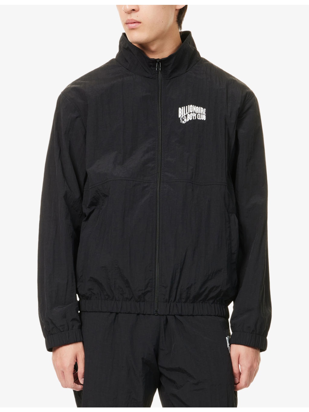 Small Arch Logo-Print Shell Track Jacket - 3