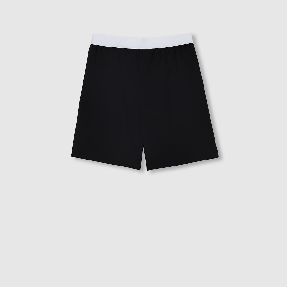 Light wool boxer-style shorts - 1