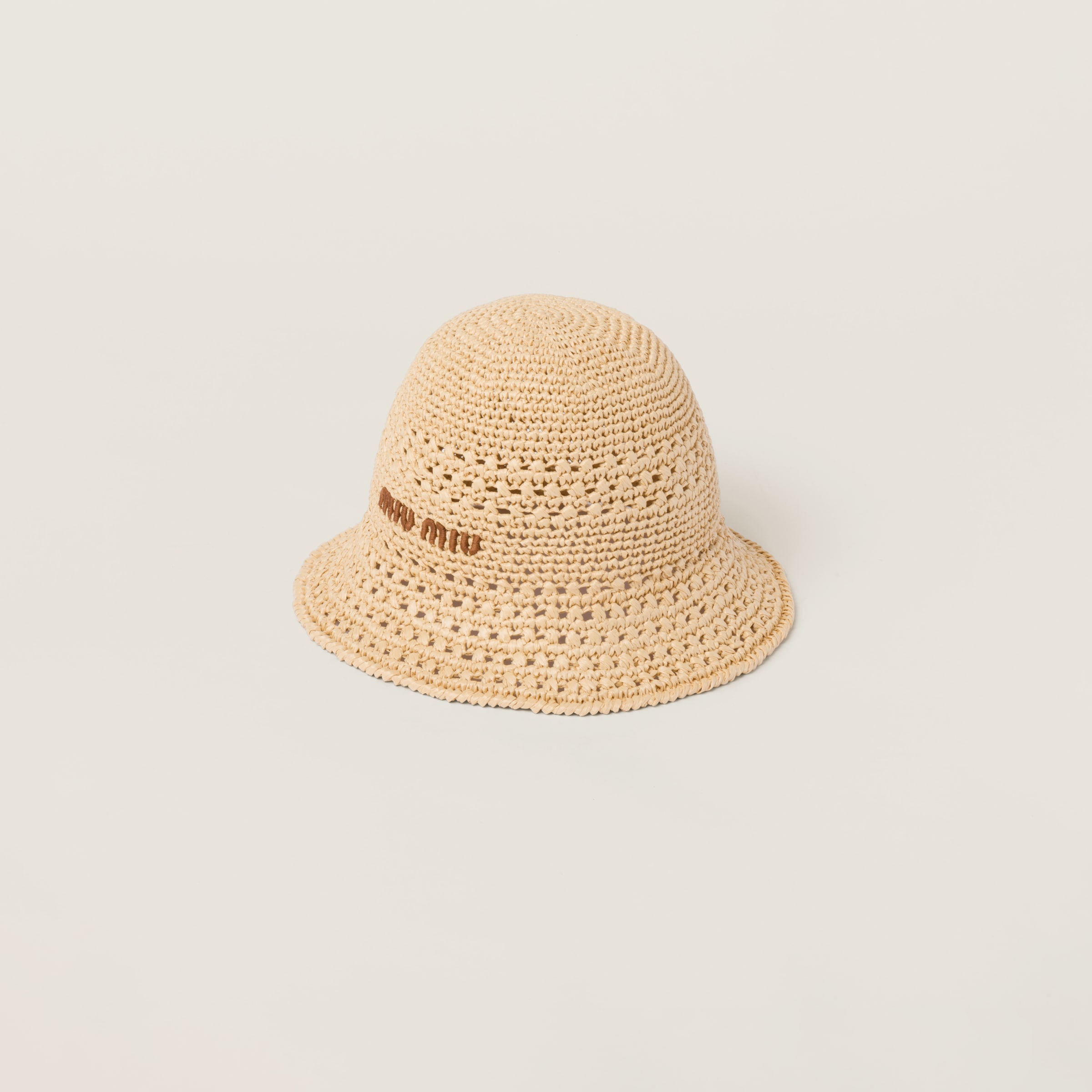 Woven fabric hat - 1
