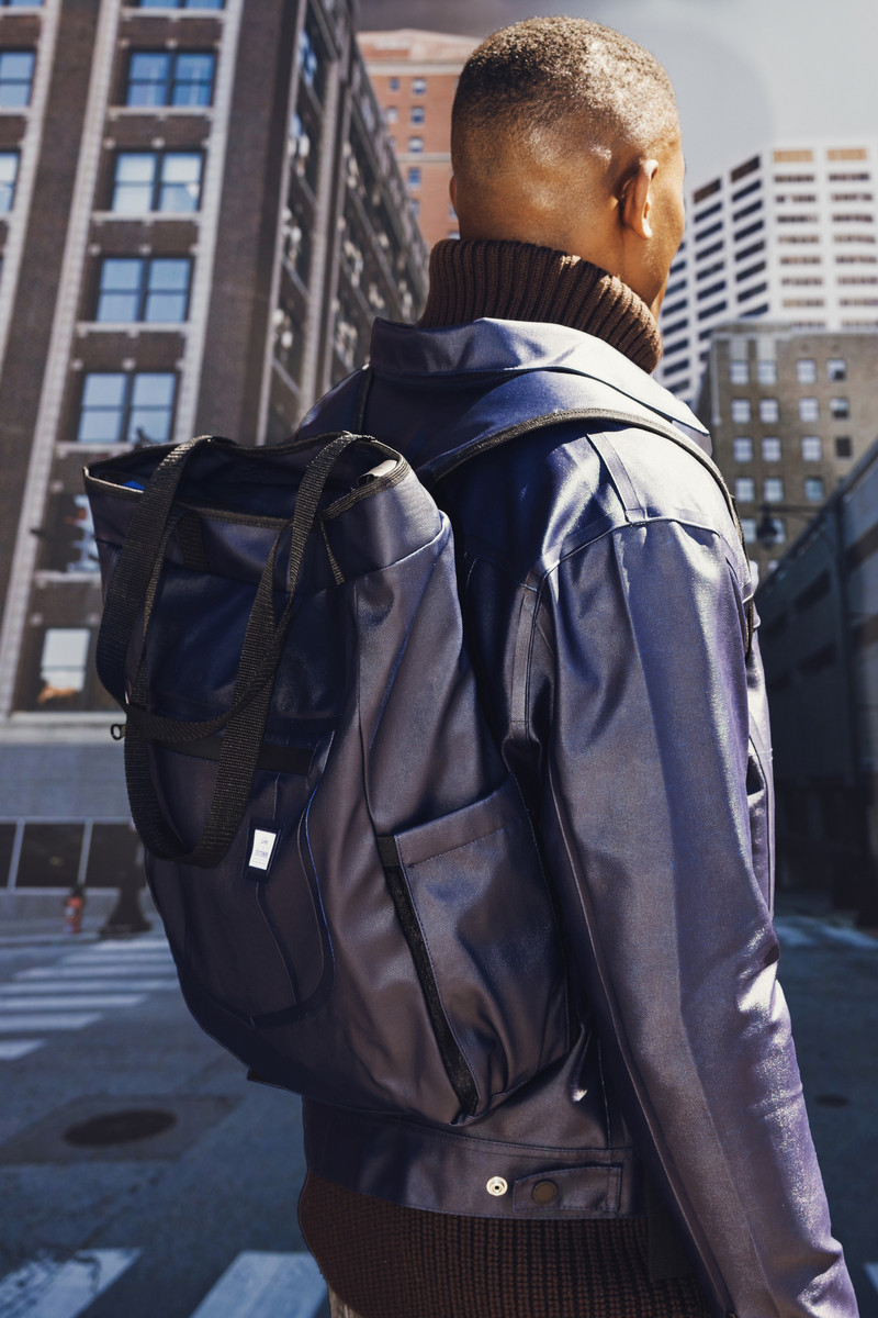 Lee® x STUTTERHEIM Backpack Tote Aviator Navy 1