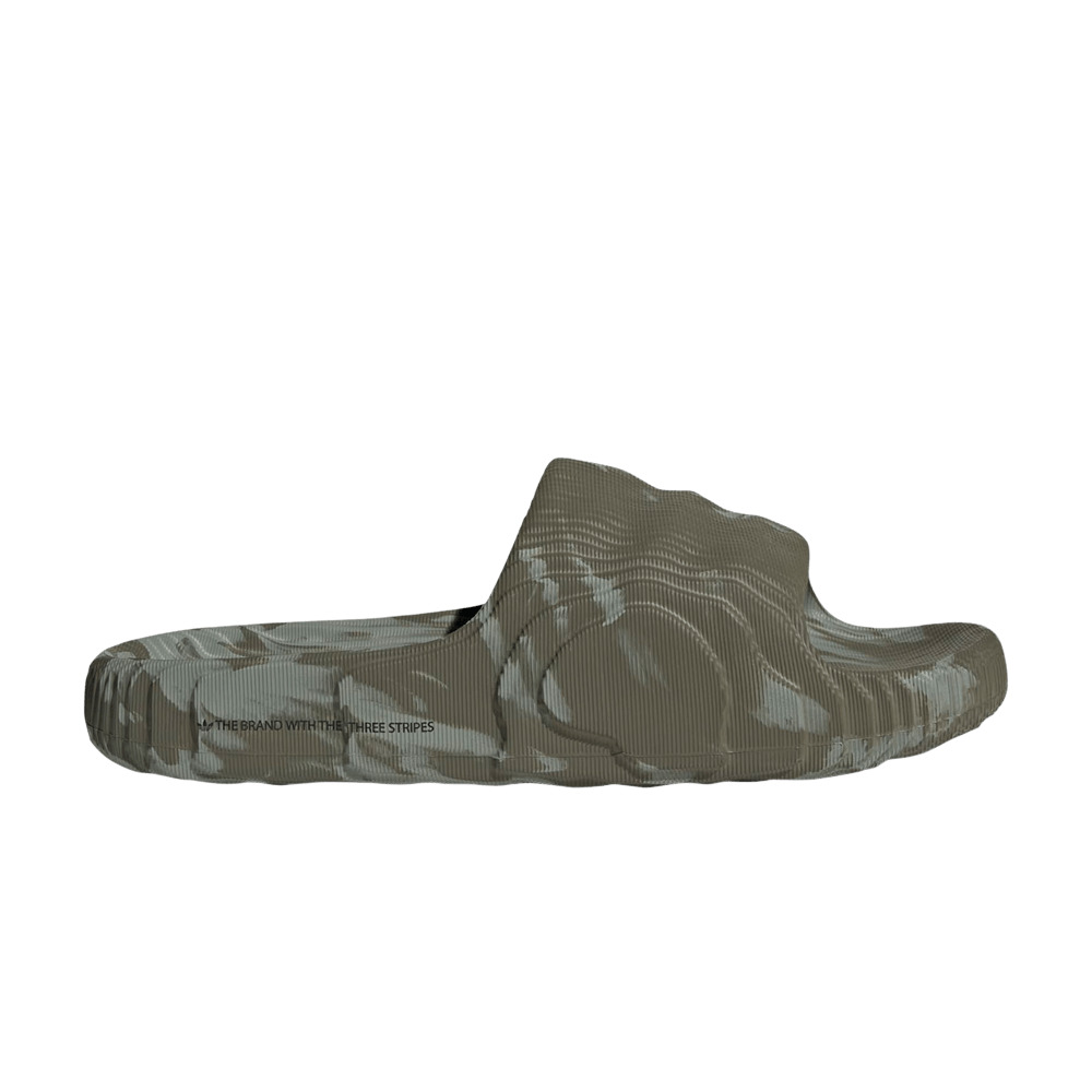 adidas Adilette 22 Olive Strata Camo goat REVERSIBLE