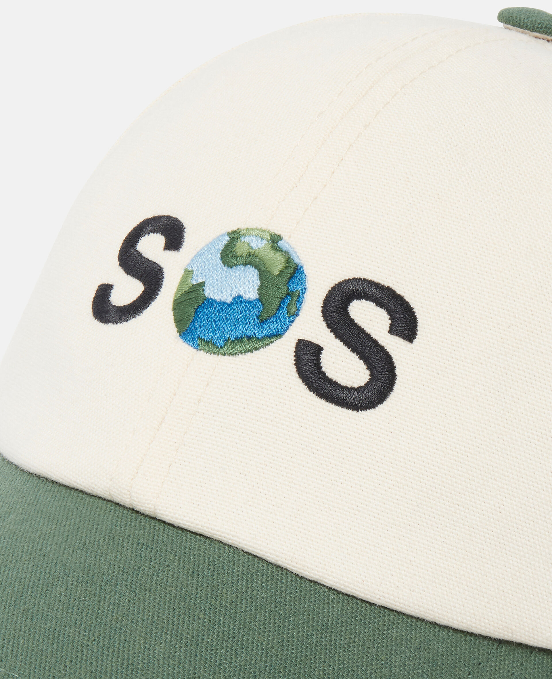 SOS Embroidered Baseball Cap - 4