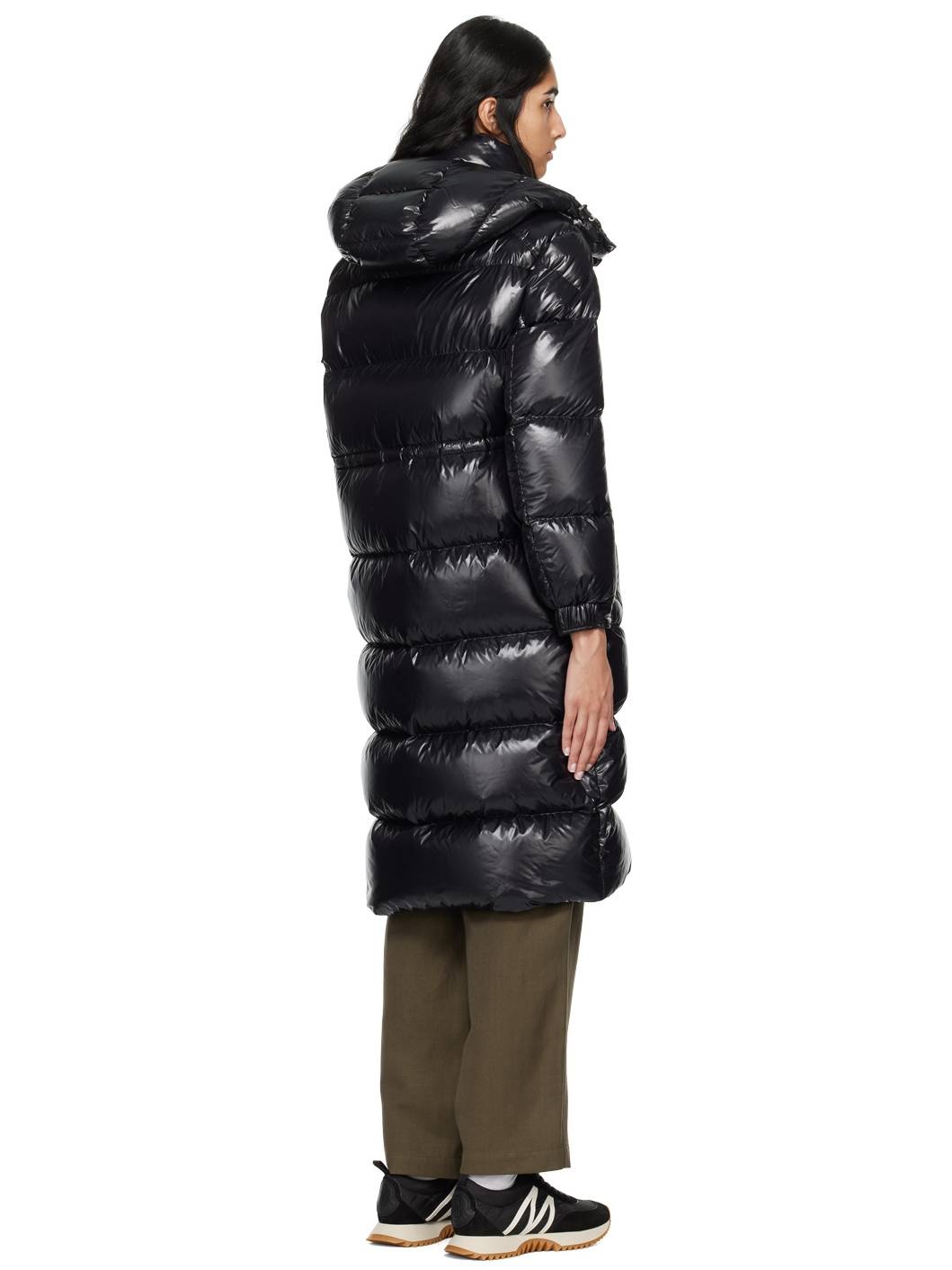 Black Cavettaz Down Coat - 3
