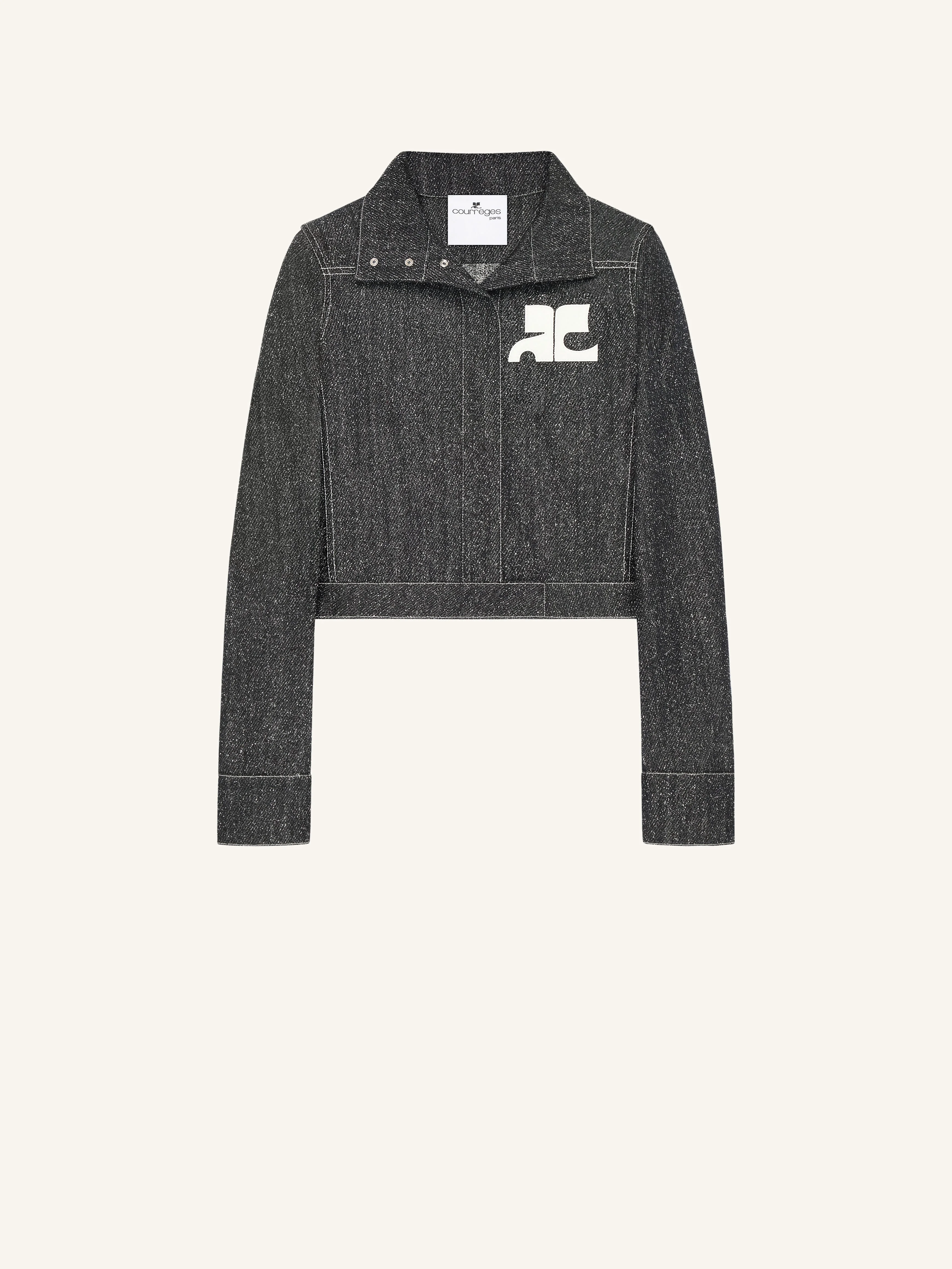 DENIM TWEED JACKET - 1