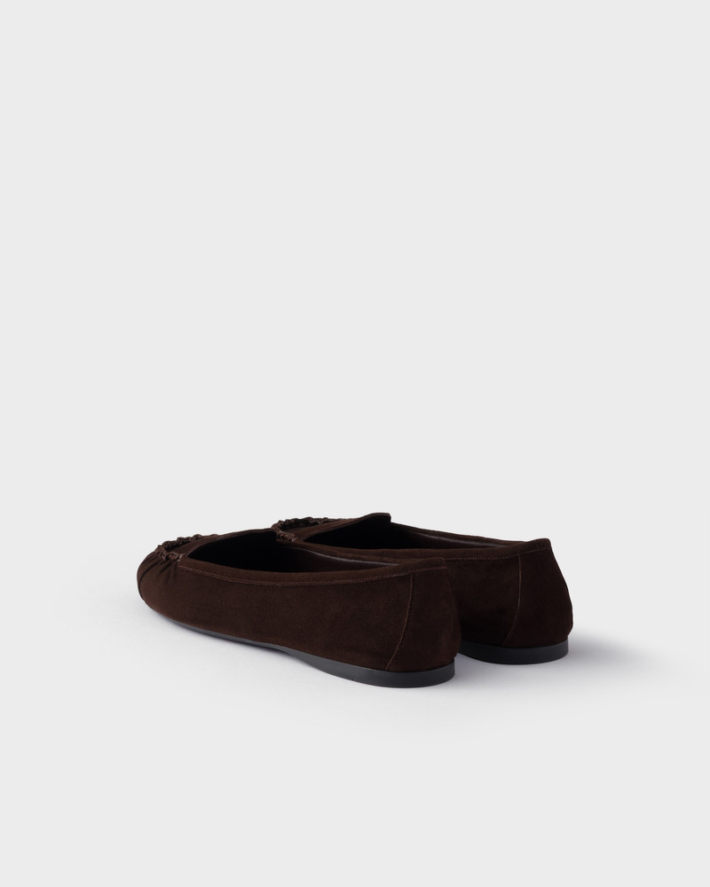 Suede ballerinas 5