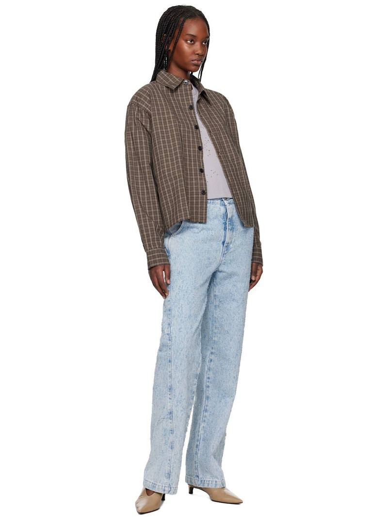 mfpen Gray Destroyed T-shirt outlook