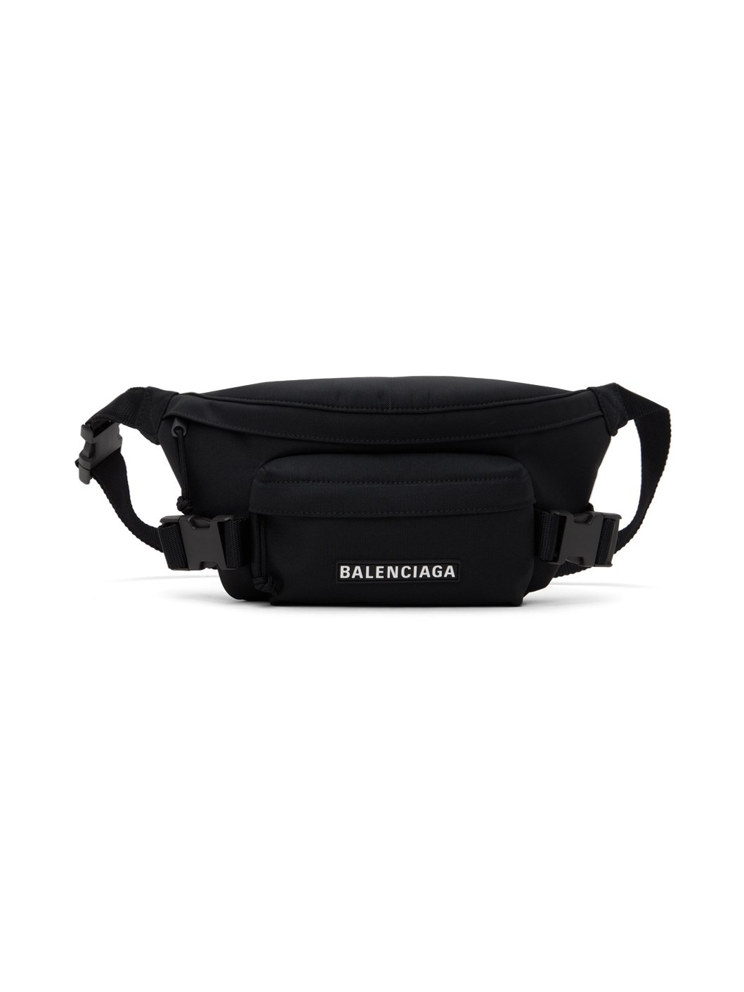 Black Skiwear Ski Belt Bag - 1