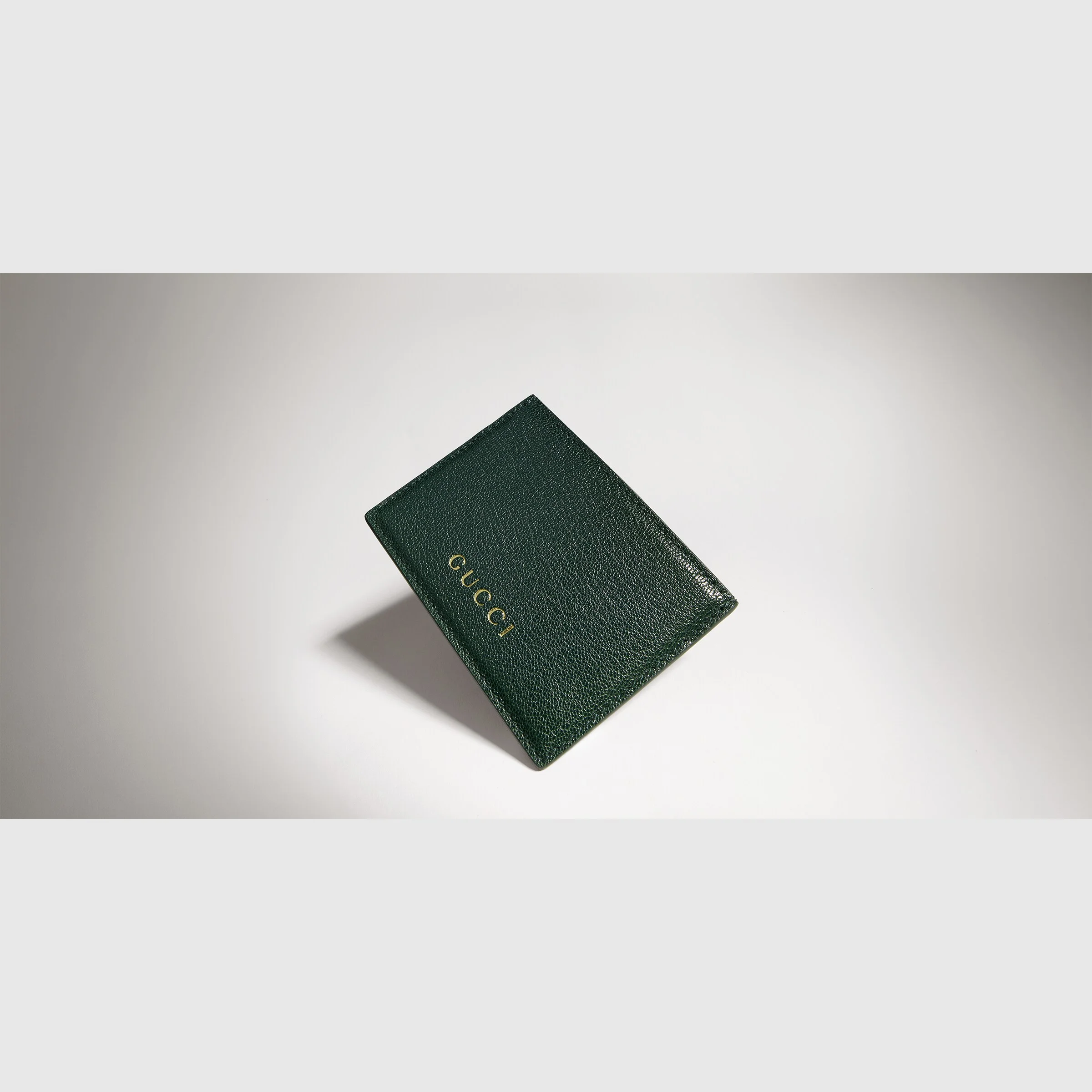 Card case with Gucci lettering - 1