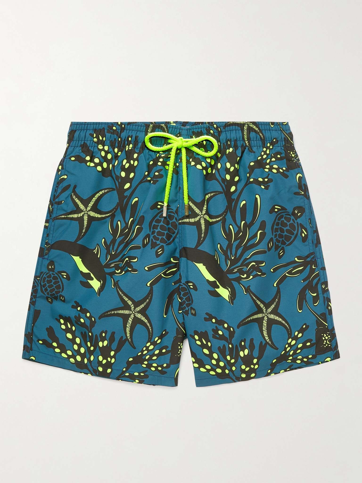 Moorea Printed Mid-Length Swim Shorts - 1