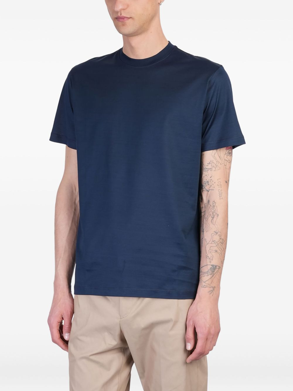 round-neck short-sleeved T-shirt - 3