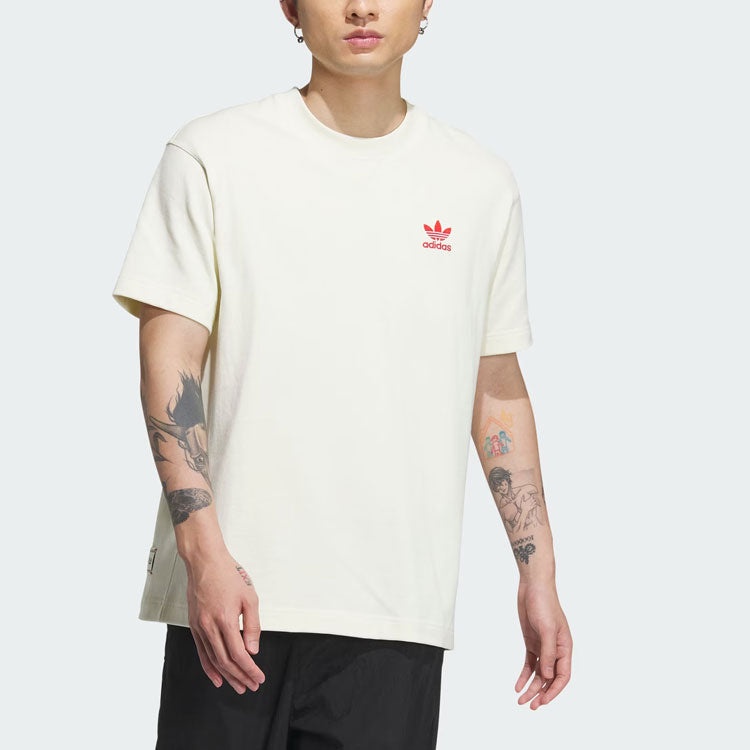 adidas Originals x FeiFei T-Shirt 'White' IX4222 - 3