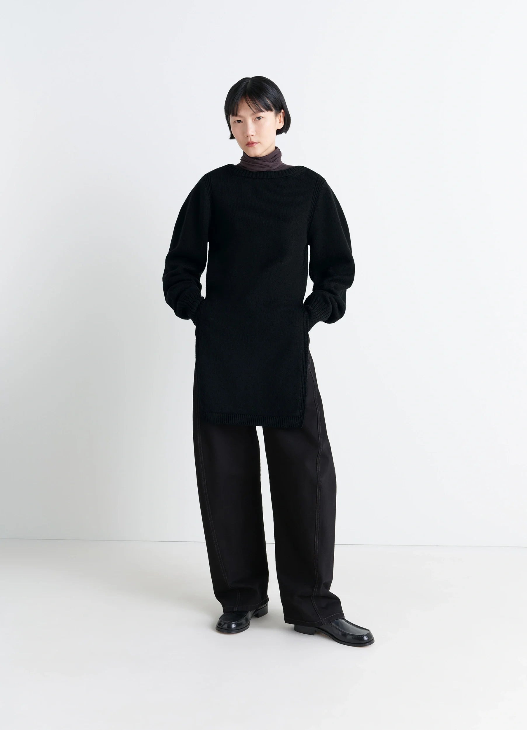 SWEATER WITH SLITS - 2