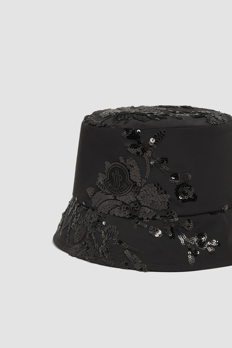 Sequin-Embroidered Bucket Hat 3