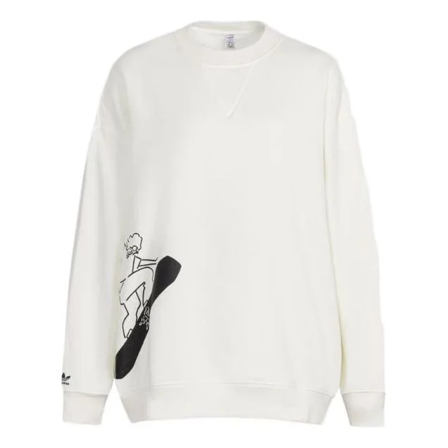 (WMNS) adidas Origianls x Yu Nagaba x Su Yiming Sweatshirt 'White' IK4315 - 1