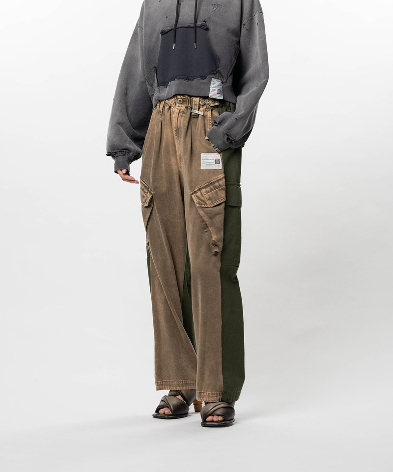 Front Back Combined Cargo Pants 3