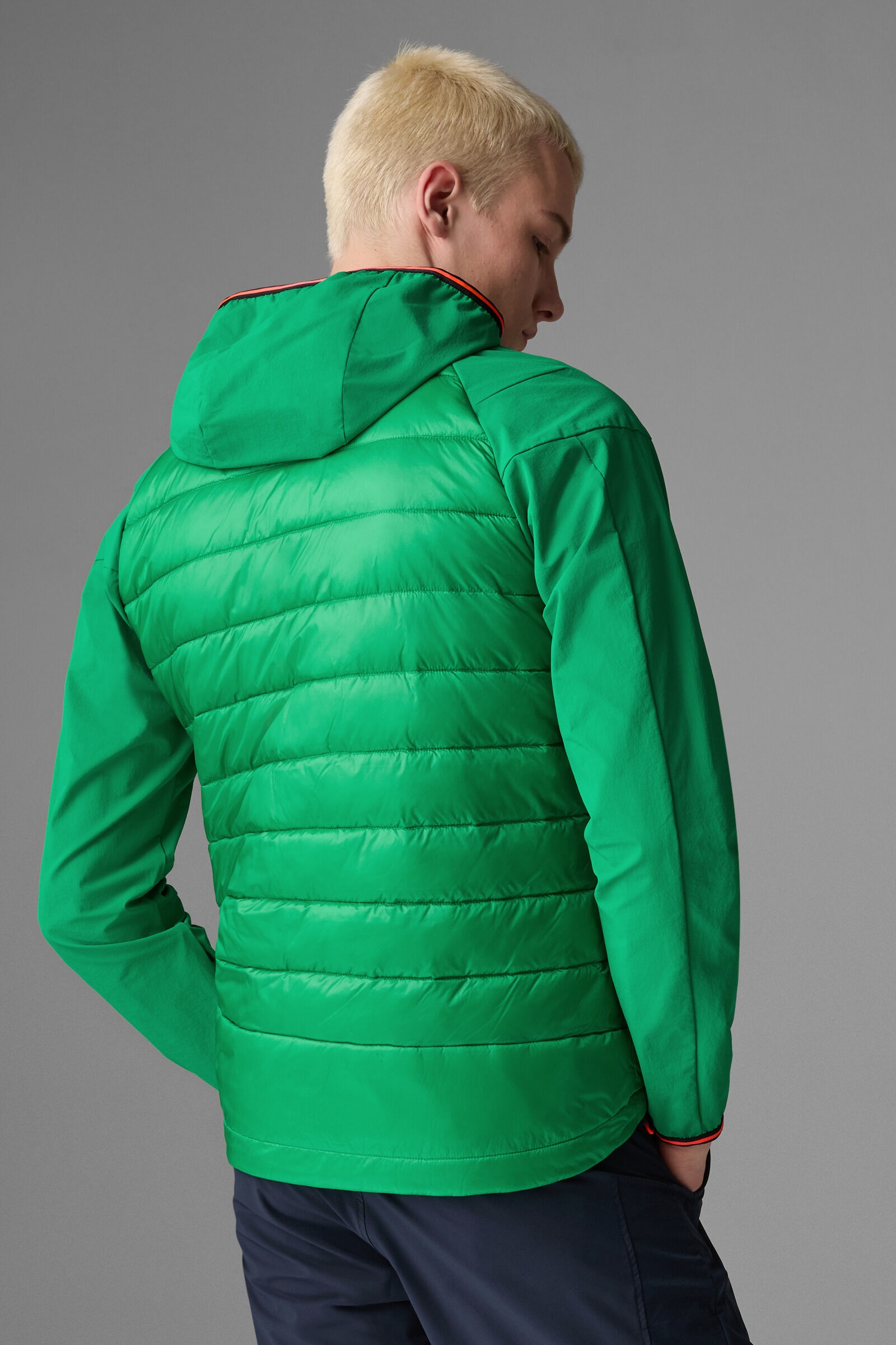 Kegan Hybrid jacket in Green - 3