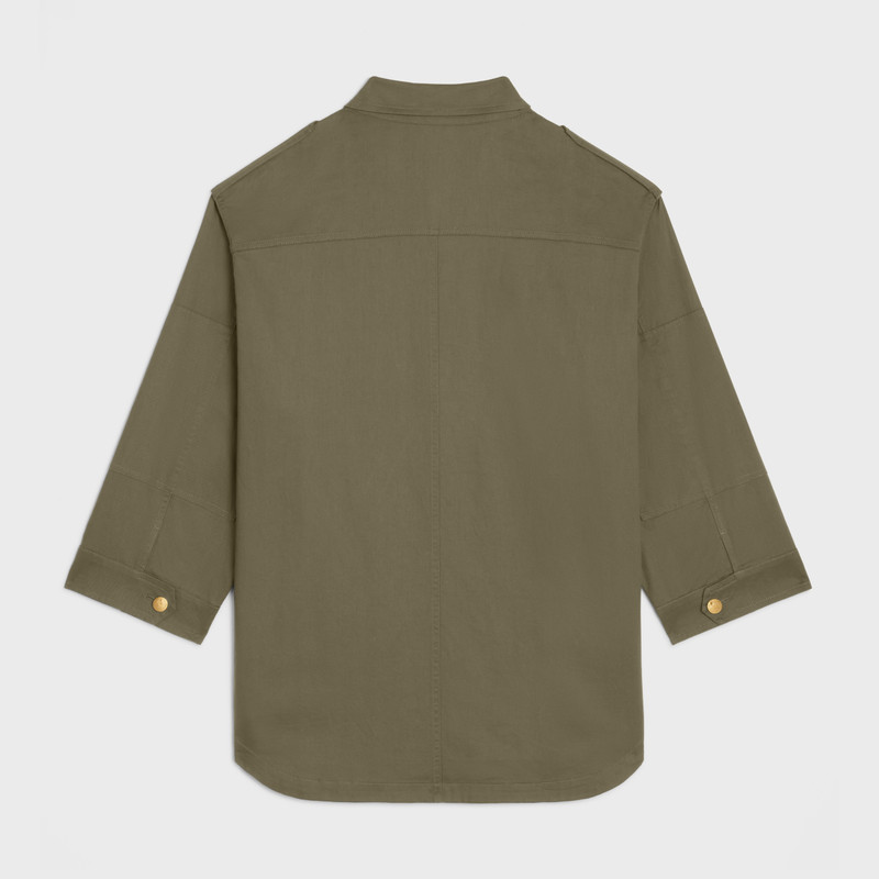 CELINE military parka in lightweight twill outlook