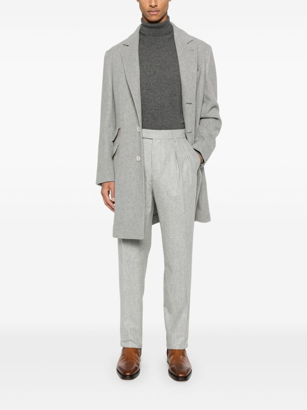 virgin wool trousers - 2
