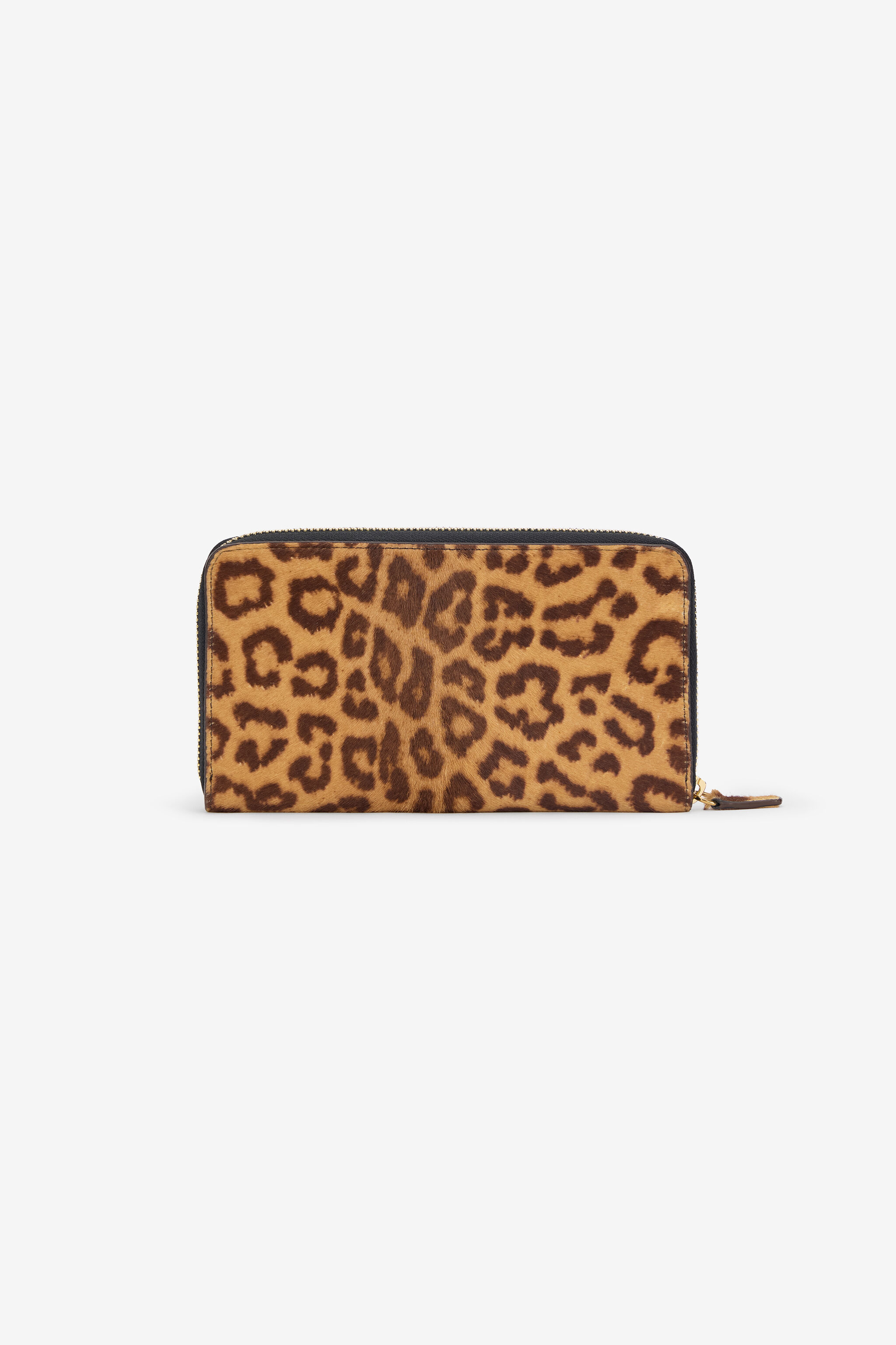 Jaguar Skin Print Zip-Around Wallet - 2