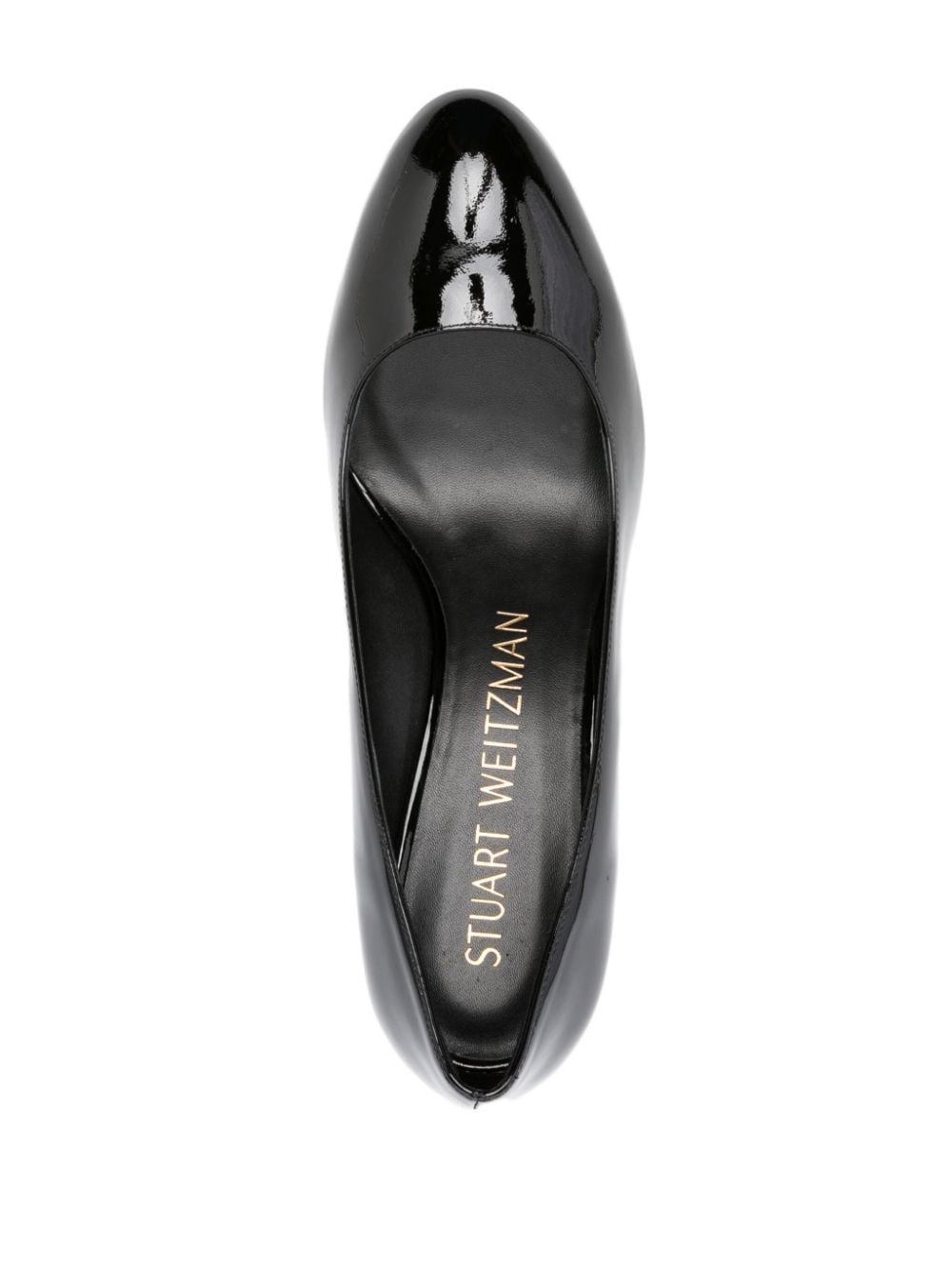 Vida 75mm patent-finish pumps - 4