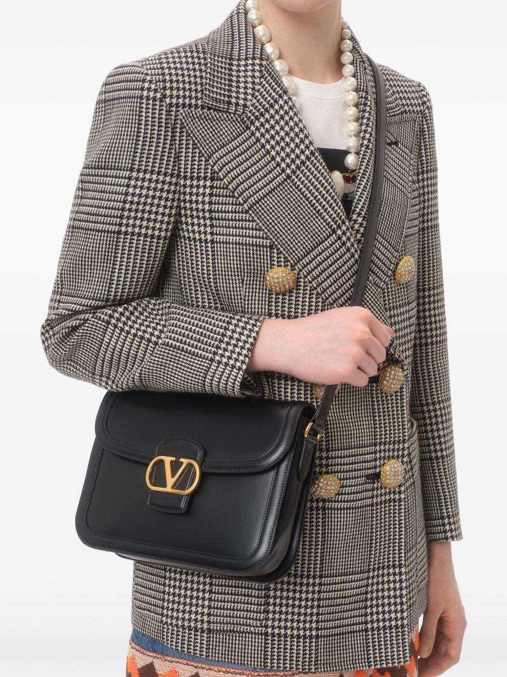 9to5 leather shoulder bag - 3