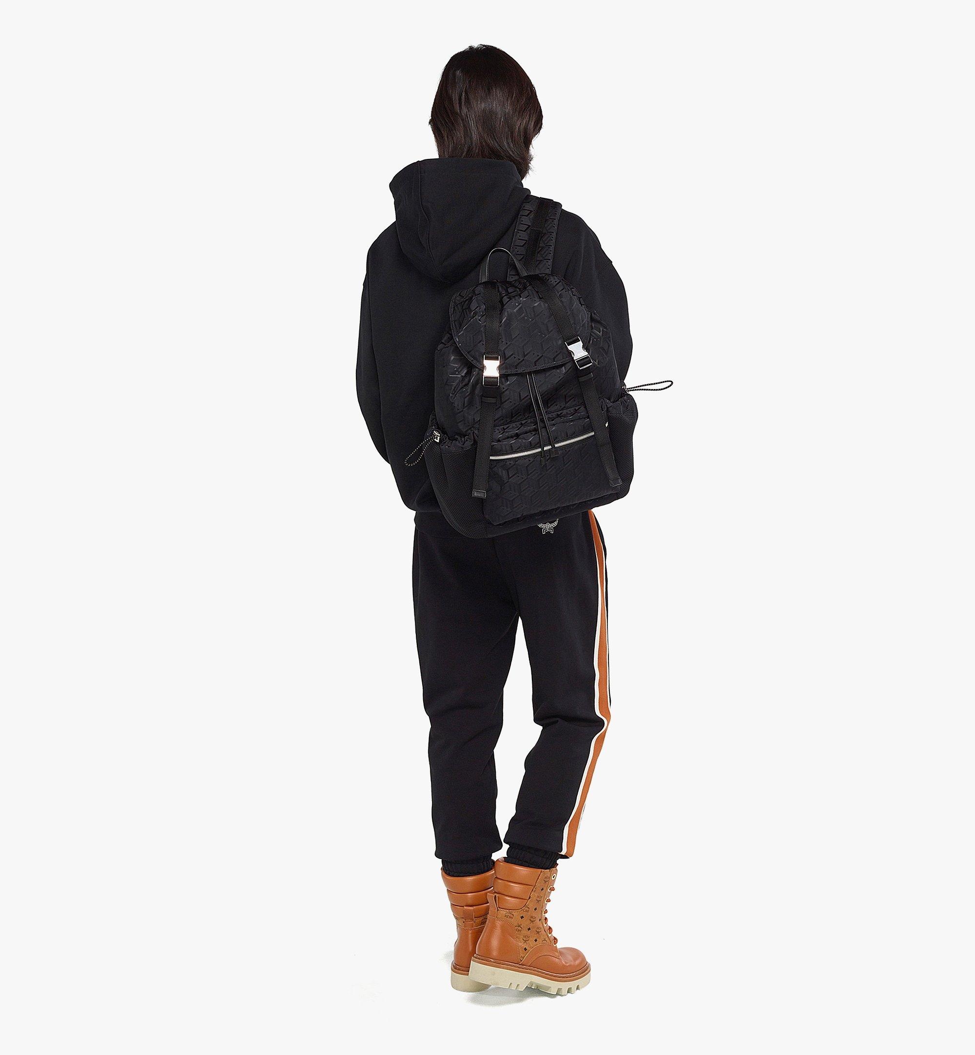 Brandenburg Backpack in Cubic Jacquard Eco-Nylon - 2