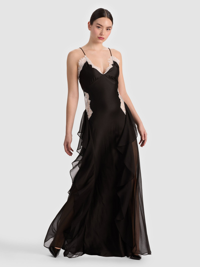 SHELBA RUFFLED GOWN 6