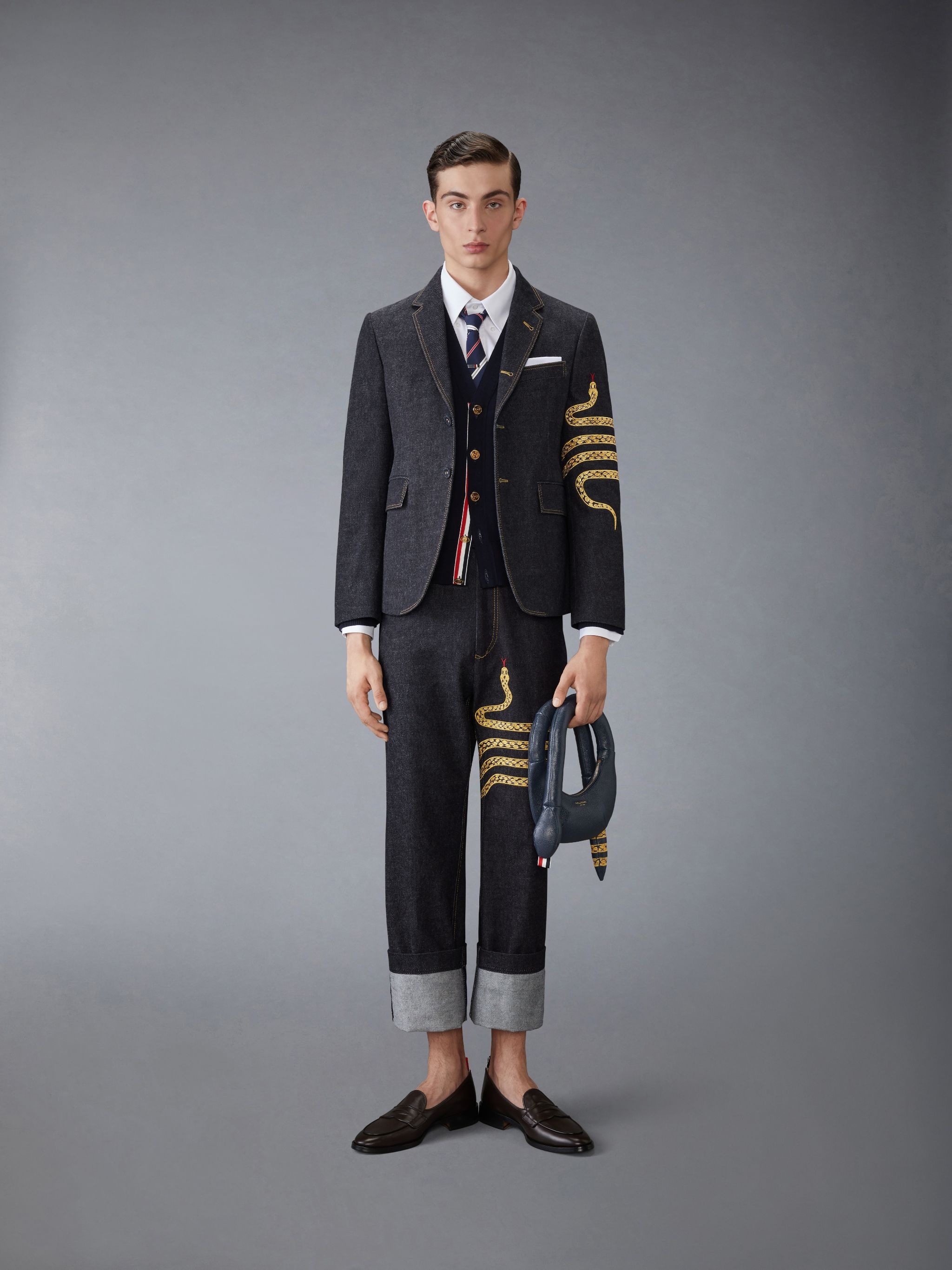 LUNAR NEW YEAR DENIM SPORTCOAT - 3