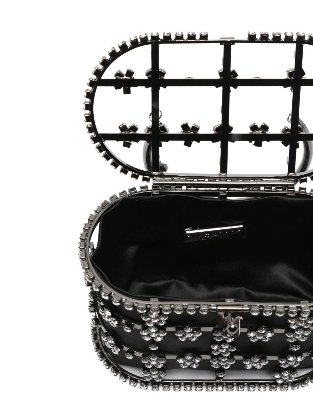 mini Holli crystal-embellished top-handle tote bag - 5