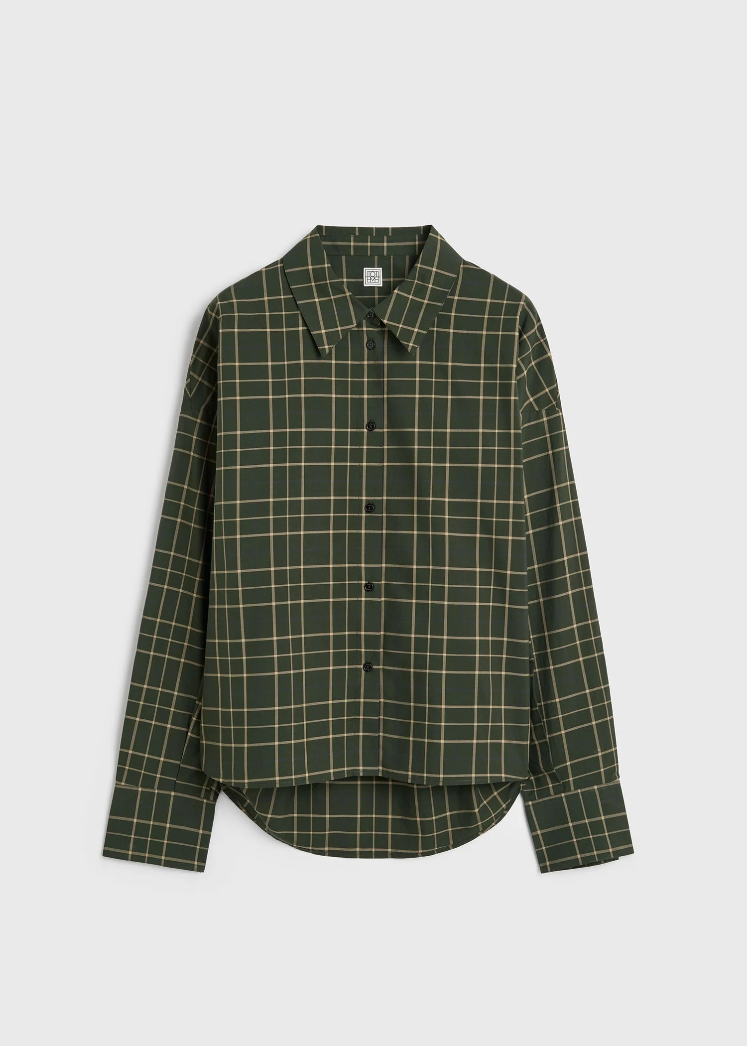 Boxy shirt pine/popcorn - 1