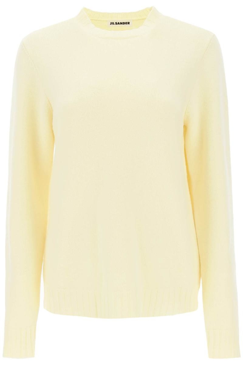 JIL SANDER CREW-NECK SWEATER IN WOOL - 1