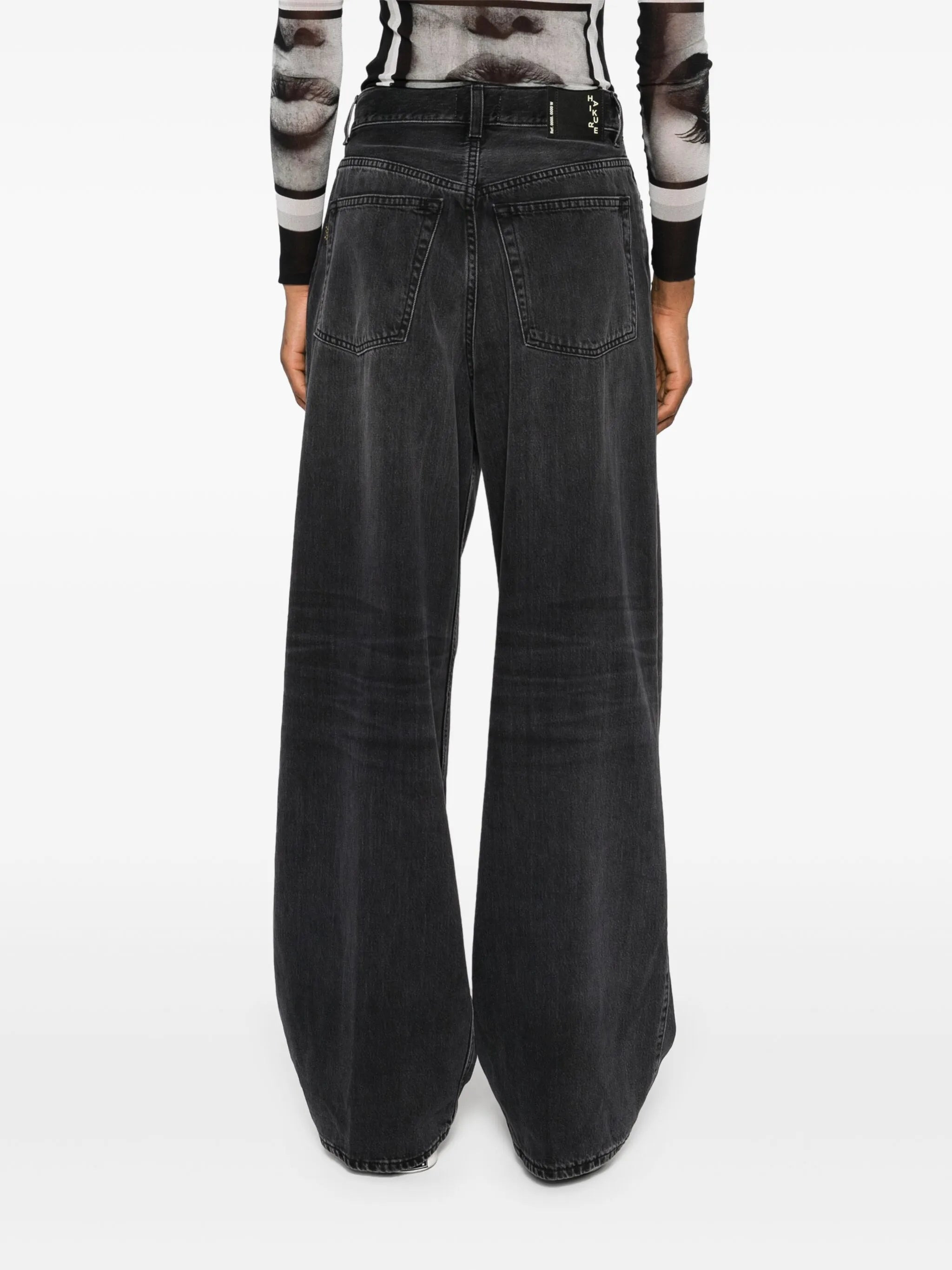 Haikure Candy High-rise Wide-leg Jeans - 4