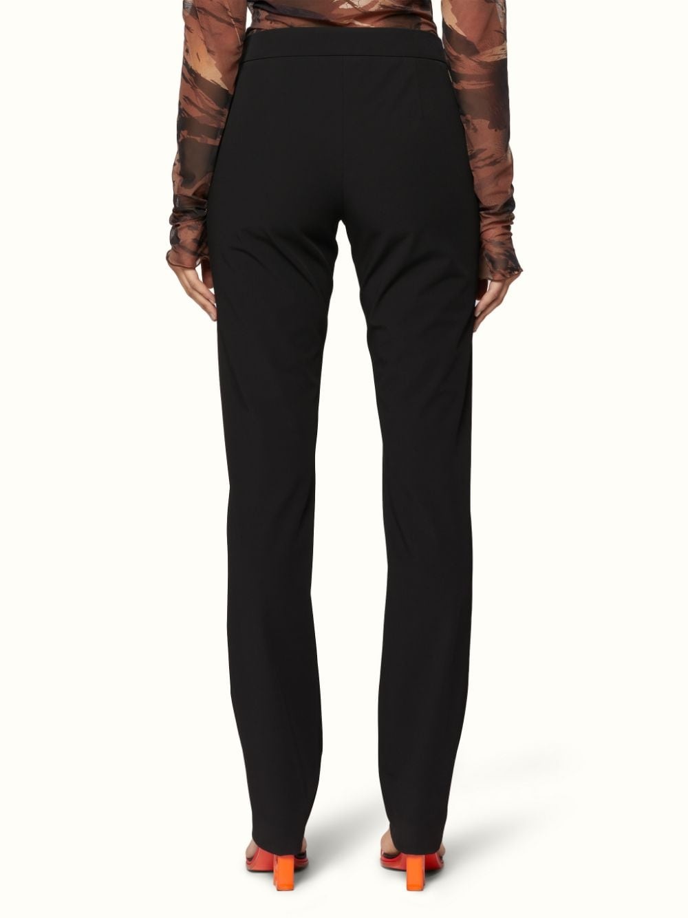 STRETCH ZIP PANTS - 4