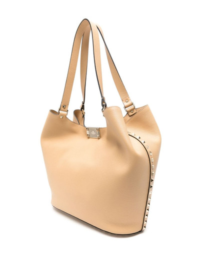 Valentino medium Rockstud leather tote bag outlook