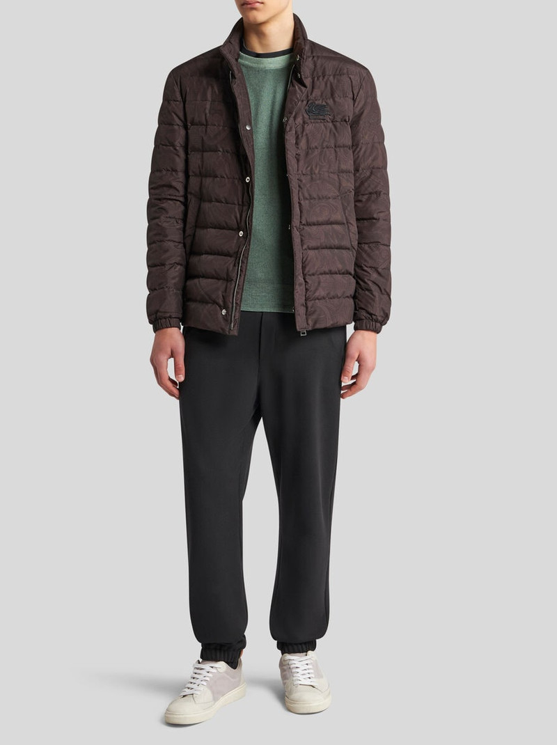 Etro DOWN JACKET WITH PAISLEY PRINT outlook