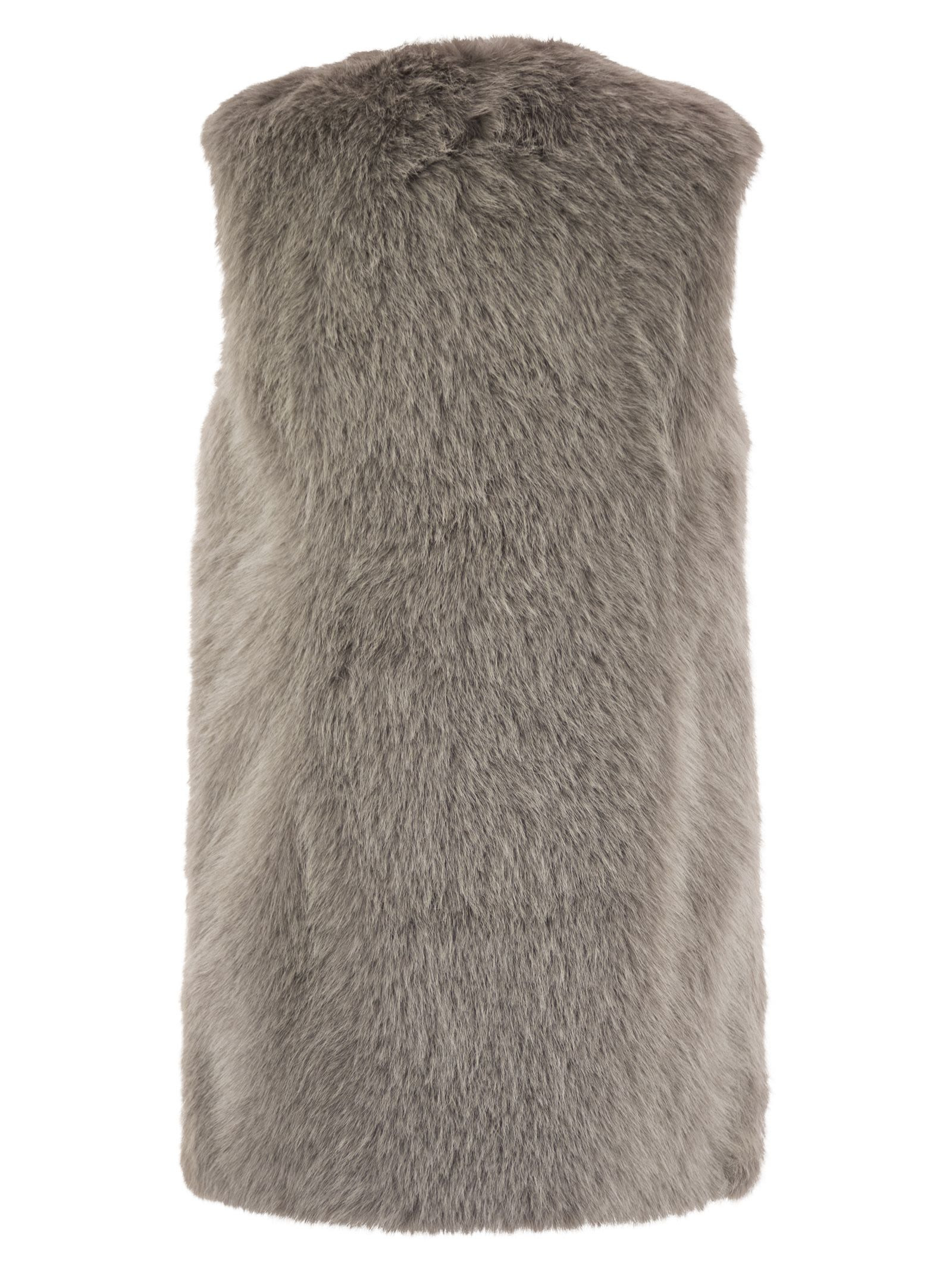 Herno Women Cruelty-Free Fur Sleeve Coat - 2