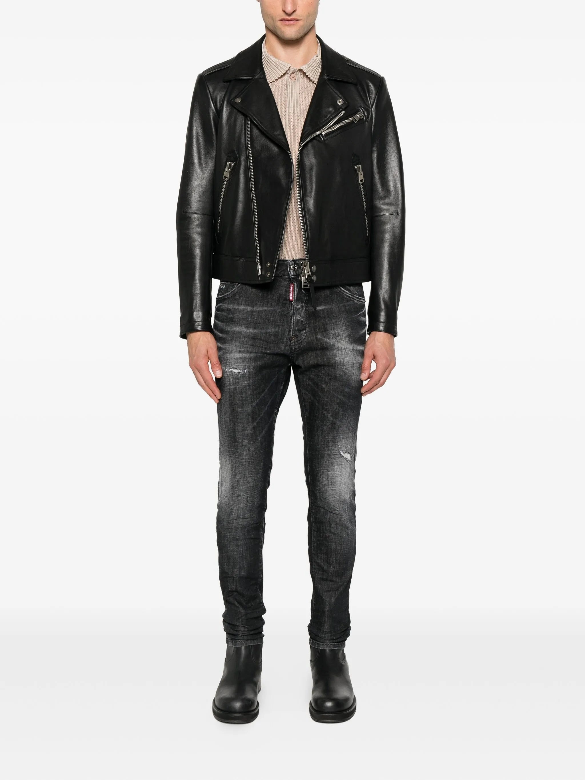 Dsquared2 Faded Distressed Jeans - 5