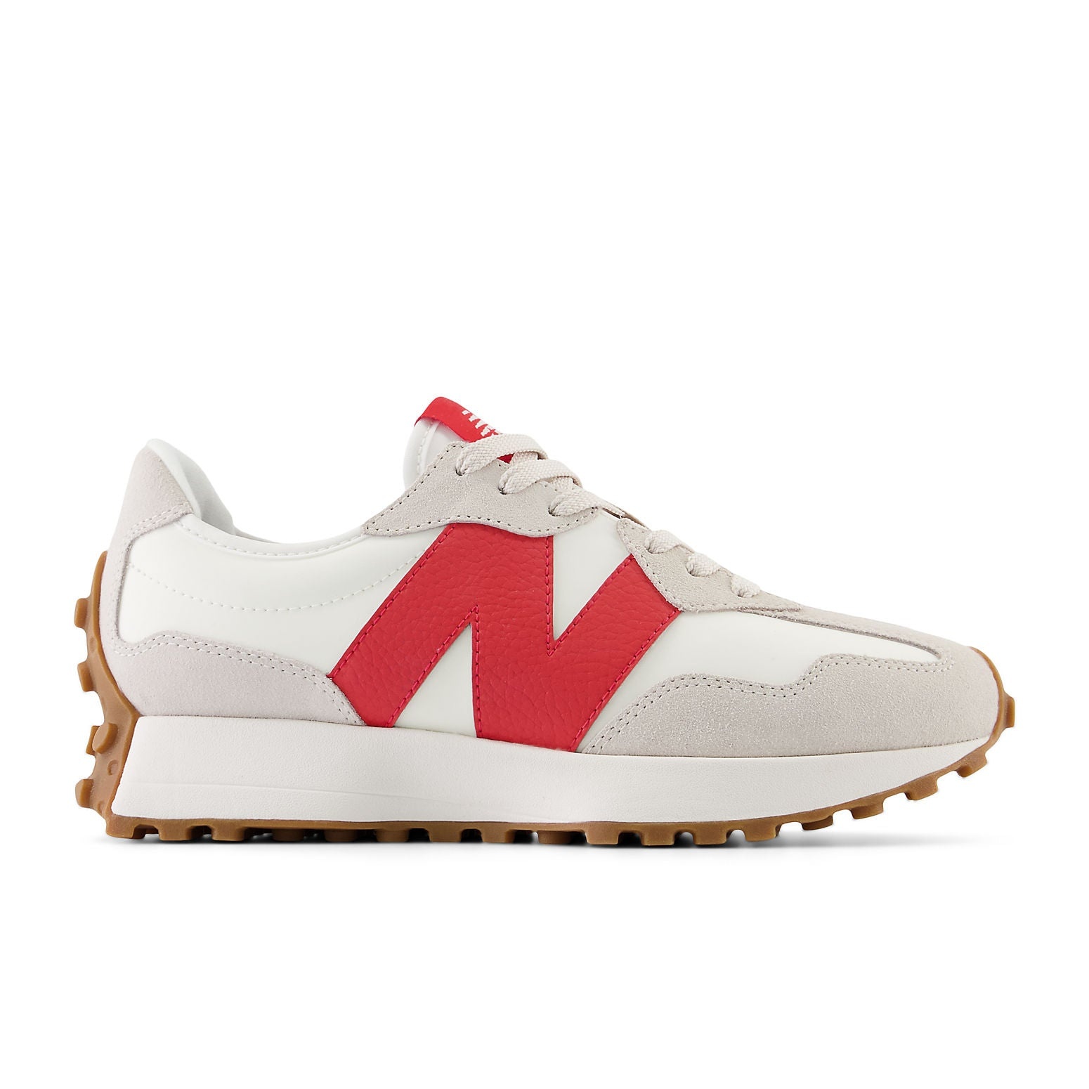 (WMNS) New Balance 327 'Moonbeam True Red ' WS327GC - 2